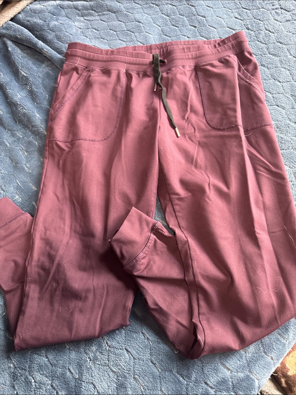 ZYIA Active Burgundy XL Performance Leggings